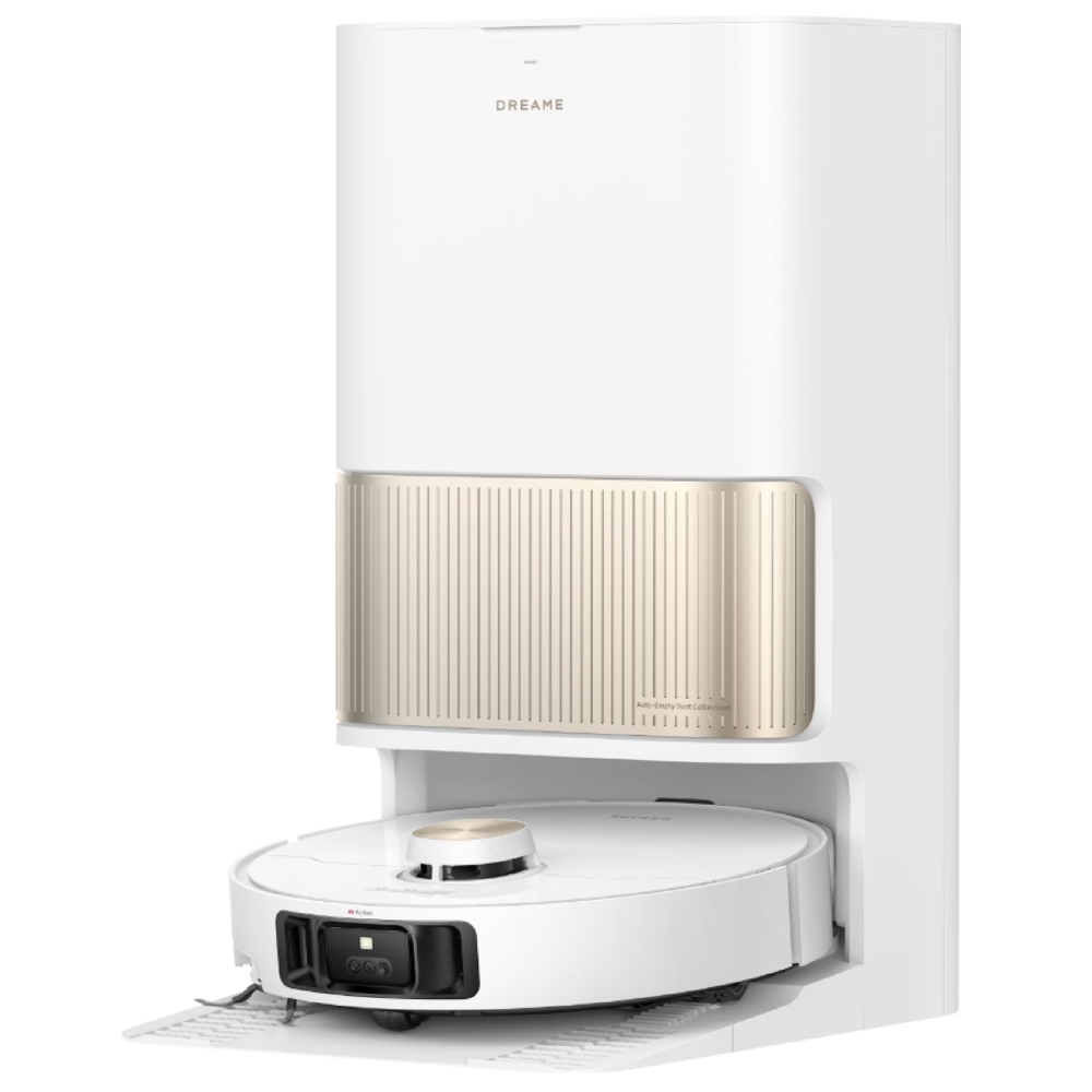 რობოტი მტვერსასრუტი მშრალი და სველი წმენდით Dreame RLL74CE L40s Pro Ultra, 19000Pa, Robot Vacuum Cleaner, White