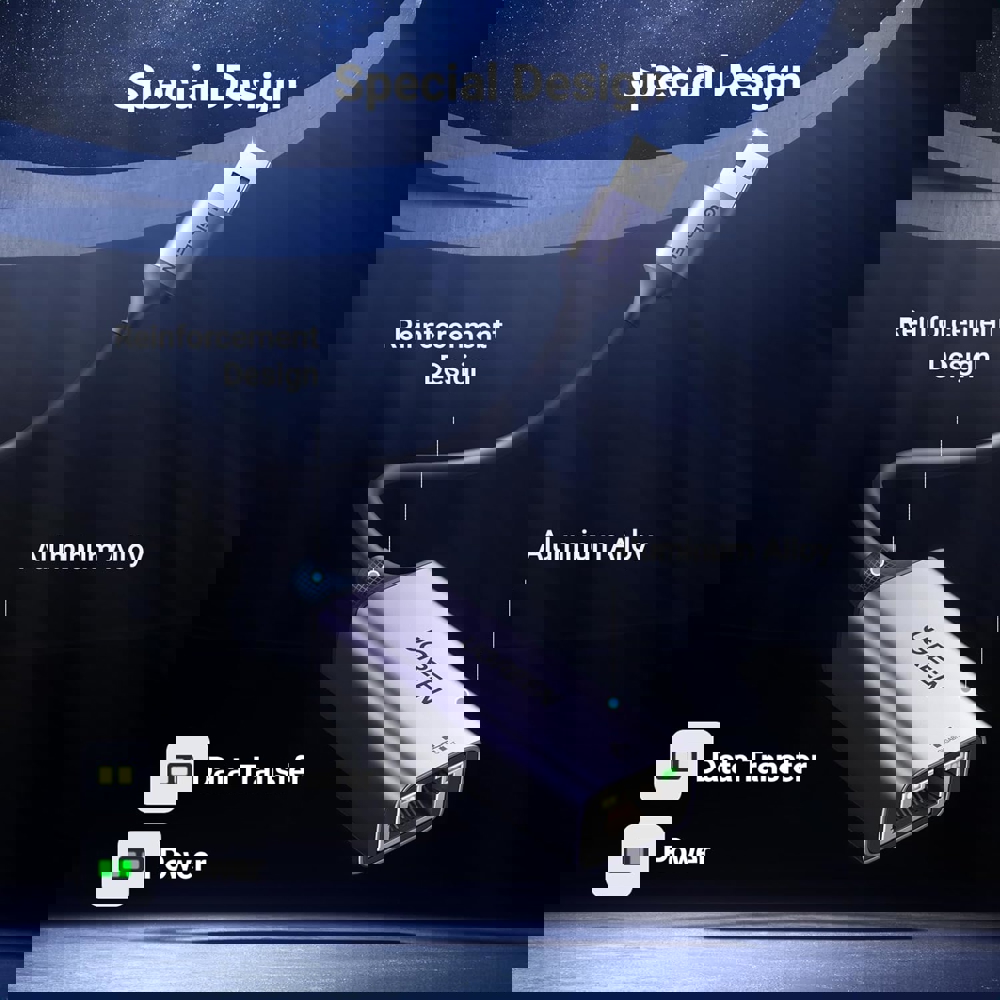 USB 3.0 to RJ45 Ethernet Adapter UGREEN CM209 (50922), Space Gray