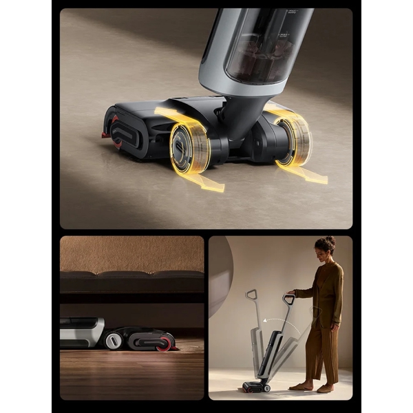 მტვერსასრუტი Dreame HHR48A H15 Pro, 400W, 0.65L, Vacuum Cleaner, Black