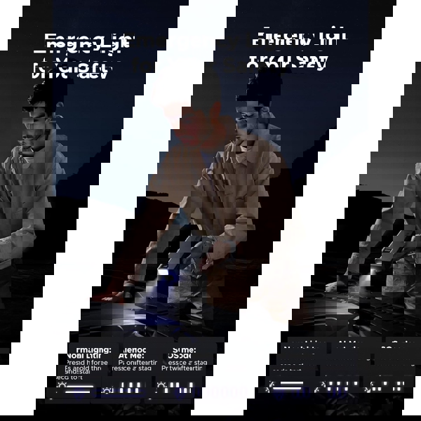 მანქანის დამქოქი+პორტატული დამტენი UGREEN ES702 (35977), 12000mAh, USB-A, Type-C, Car Jump Starter Power Bank with Digital Screen and LED Light, Grey