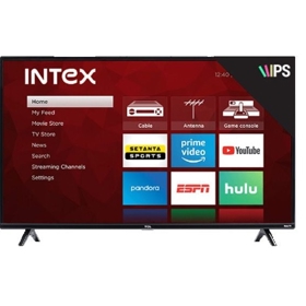 ტელევიზორი Intex 04341 A5700SF/(2024), 32", Smart TV, Android TV, HD, USB, HDMI, RJ45, BT, WIFI, Black