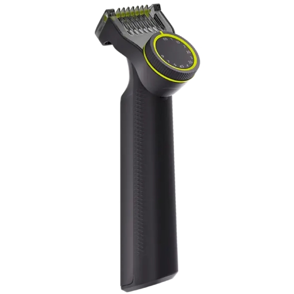 წვერსაპარსი Philips QP6532/10 One Blade, Electric Shaver, Black/Green