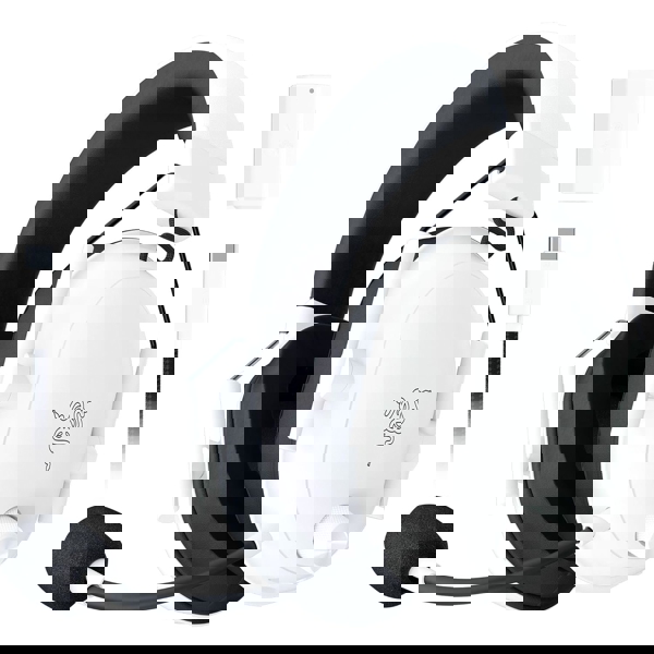 ყურსასმენი Razer RZ04-04960200-R3M1 BlackShark V2 HyperSpeed, Gaming Headset, Wireless, USB, Bluetooth, 2.4 GHz, White