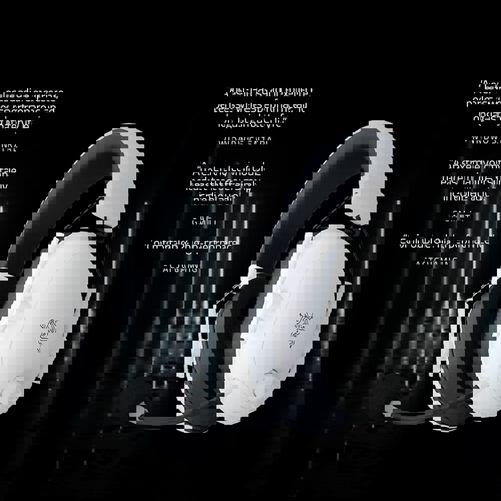 ყურსასმენი Razer RZ04-04960200-R3M1 BlackShark V2 HyperSpeed, Gaming Headset, Wireless, USB, Bluetooth, 2.4 GHz, White