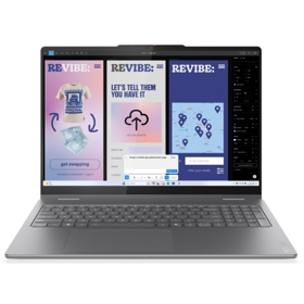 ნოუთბუქი Lenovo 83JT0028RK Yoga 7 2-IN-1, 16'', Ultra 7-256V, 16GB, 1TB SSD, Integrated, Grey
