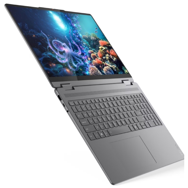 ნოუთბუქი Lenovo 83JT0028RK Yoga 7 2-IN-1, 16'', Ultra 7-256V, 16GB, 1TB SSD, Integrated, Grey