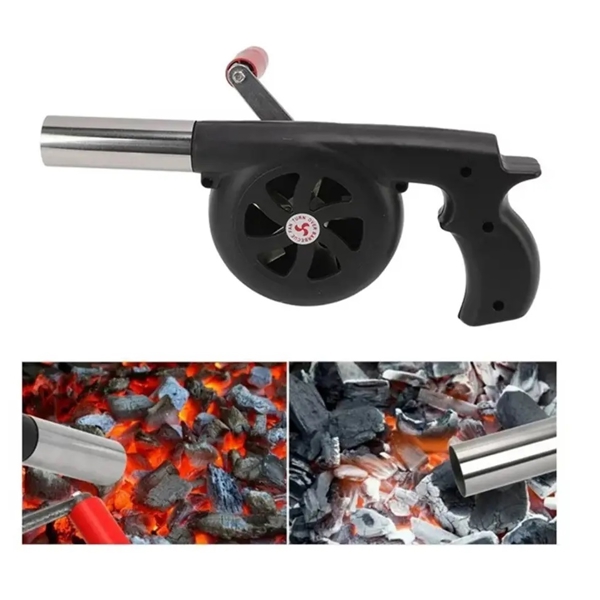 ჰაერსაბერი გრილისთვის OEM 17072926, Air Blower for Grill, Black