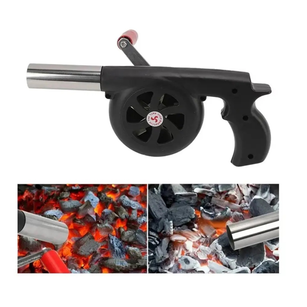 ჰაერსაბერი გრილისთვის OEM 17072926, Air Blower for Grill, Black