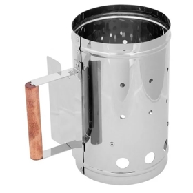 ნახშირის გასაღვივებელი Helios HS-KP-02, Charcoal BBQ Starter, Silver