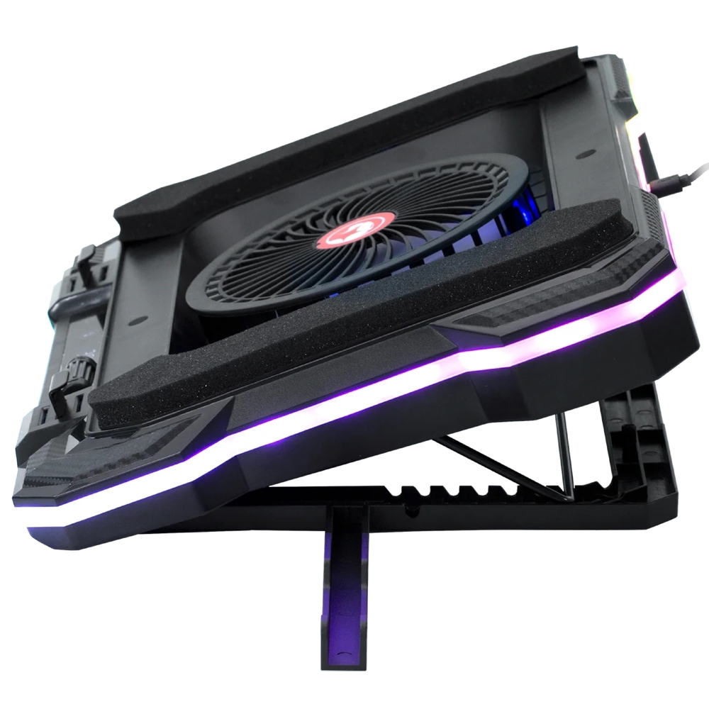ნოუთბუქის გამაგრილებელი Marvo FN-43, Laptop Cooling Stand, Black