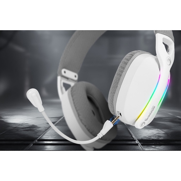 Headset Marvo HG9086 WH PULZ 70S, Wired, USB, White