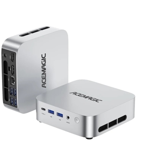Mini PC ACEMagic A3A, i3-1215U, 8GB, 256GB SSD, Integrated, Silver