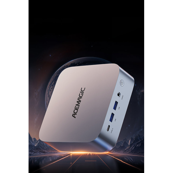 Mini PC ACEMagic A3A, i3-1215U, 8GB, 256GB SSD, Integrated, Silver