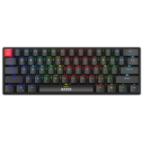 კლავიატურა Marvo KG933G, Wired, USB, Mechanical Gaming Keyboard, Black