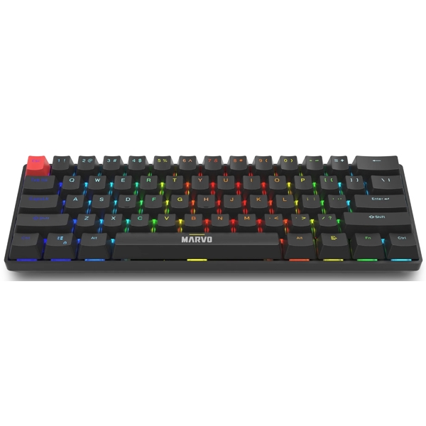 კლავიატურა Marvo KG933G, Wired, USB, Mechanical Gaming Keyboard, Black