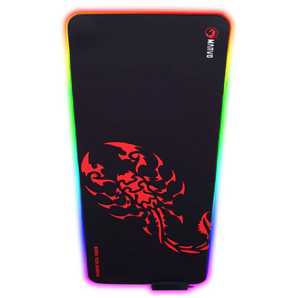 მაუსის პადი Marvo MG011, Gaming Mouse Pad, L, Black