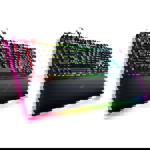 Gaming Mechanical Keyboard Razer RZ03-04681800-R3M1 BlackWidow V4 Pro, Yellow Switch, Wired, RGB, USB-A, Black