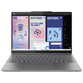 ნოუთბუქი Lenovo 83JQ007YRK Yoga 7, 14", Ultra 7-256V, 16GB, 512GB SSD, Integrated, Grey