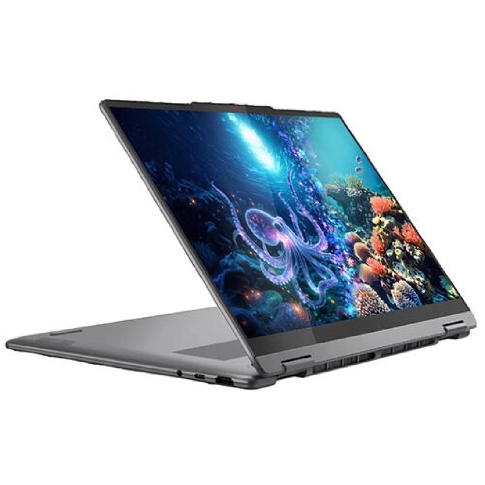 ნოუთბუქი Lenovo 83JQ007YRK Yoga 7, 14", Ultra 7-256V, 16GB, 512GB SSD, Integrated, Grey
