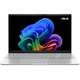 ნოუთბუქი Asus S5507QA-MA007W VivoBook S 15, 15.6", Snapdragon X1P 42 100, 16GB, 1TB SSD, Integrated, W11H, Silver