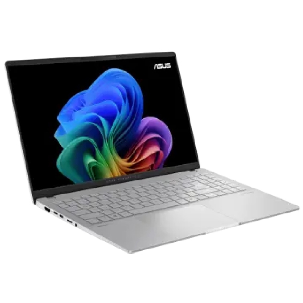 ნოუთბუქი Asus S5507QA-MA007W VivoBook S 15, 15.6", Snapdragon X1P 42 100, 16GB, 1TB SSD, Integrated, W11H, Silver