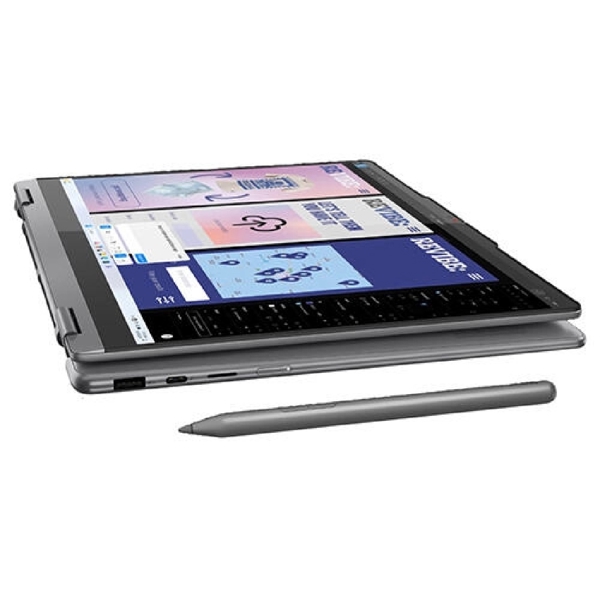 ნოუთბუქი Lenovo 83JQ004HRK Yoga 7, 14", Ultra 7-256V, 16GB, 1TB SSD, Integrated, Luna Grey