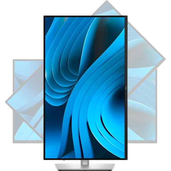 Monitor DELL 210-BQSZ P2725DE, 27", WQHD, IPS, HDMI, DP, USB-C, RJ-45, Black/Silv