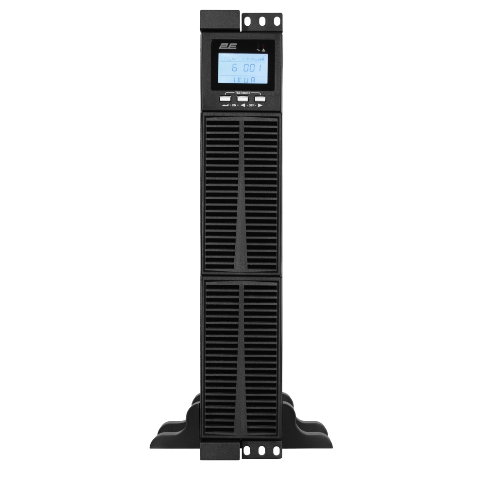 UPS 2E OD3000RT, 3000VA, LCD, RT2U, USB, RS-232, SNMP, 3xSchuko, Black
