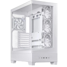Computer Case Asus 90DC00R3-B19000 A31 PLUS TG, MidT, Micro ATX, Mini ITX, 2×USB3.2, USB-C, 3.5mm, White