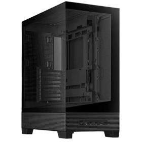Computer Case Asus 90DC00R0-B19000 A31 PLUS TG, MidT, Micro ATX, Mini ITX, 2×USB 3.2, USB-C, 3.5mm, Black