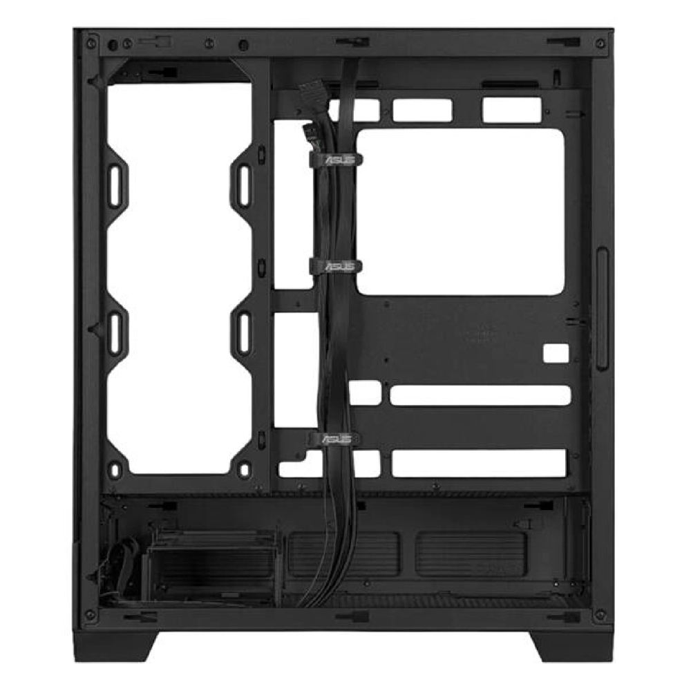 Computer Case Asus 90DC00R0-B19000 A31 PLUS TG, MidT, Micro ATX, Mini ITX, 2×USB 3.2, Type-C, 3.5mm, Black