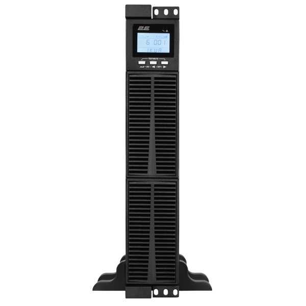 უწყვეტი კვების წყარო 2E OD2000RT, 2000VA, LCD, RT2U, USB, RS-232, SNMP, 4xSchuko, UPS, Black