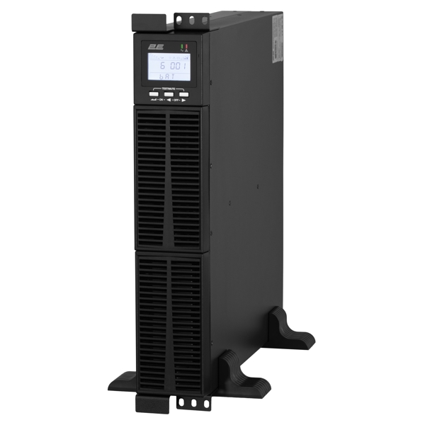 უწყვეტი კვების წყარო 2E OD2000RT, 2000VA, LCD, RT2U, USB, RS-232, SNMP, 4xSchuko, UPS, Black