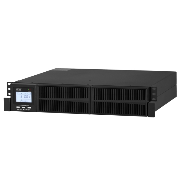 უწყვეტი კვების წყარო 2E OD2000RT, 2000VA, LCD, RT2U, USB, RS-232, SNMP, 4xSchuko, UPS, Black