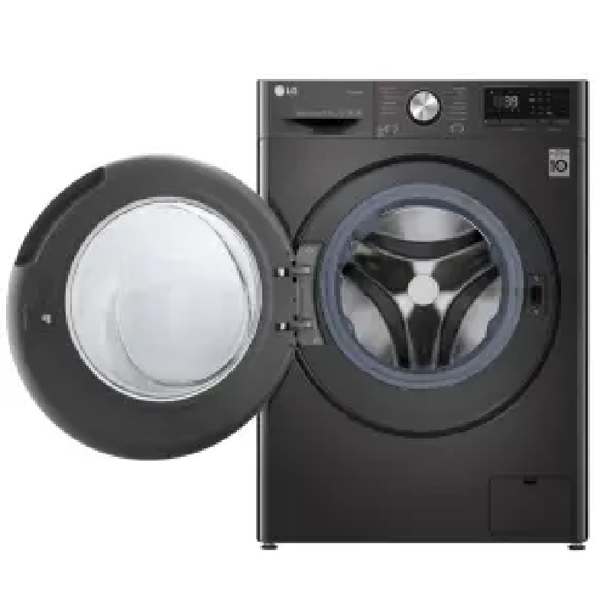 სარეცხი მანქანა LG F2V9GW9P.ABLPMER, 8.5Kg, 1200Rpm, A, 52Db, Washing Machine, Black
