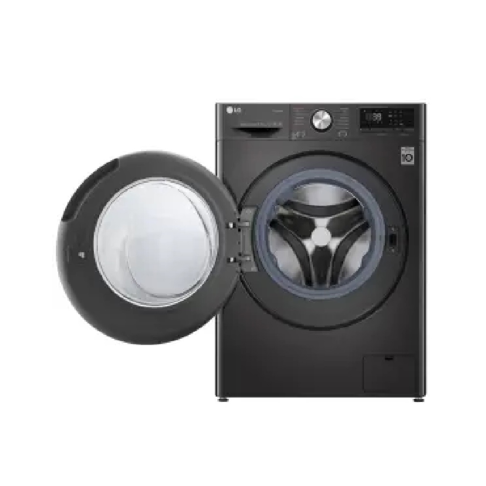 Washing Machine LG F2V9GW9P.ABLPMER, 8.5Kg, 1200Rpm, A, 52Db, Black