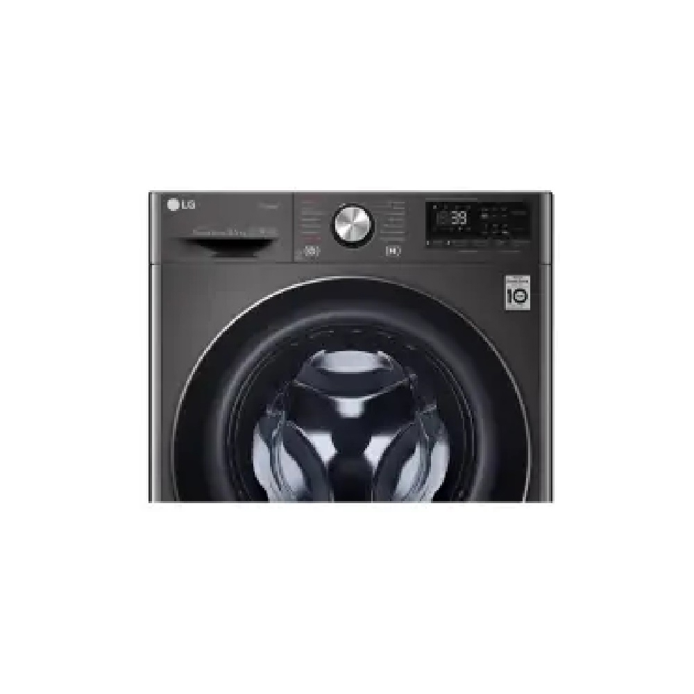 Washing Machine LG F2V9GW9P.ABLPMER, 8.5Kg, 1200Rpm, A, 52Db, Black