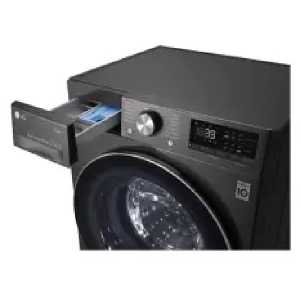 სარეცხი მანქანა LG F2V9GW9P.ABLPMER, 8.5Kg, 1200Rpm, A, 52Db, Washing Machine, Black