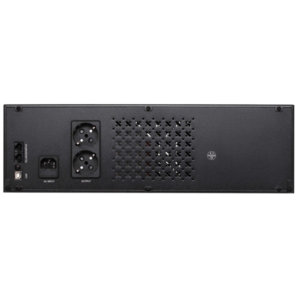 უწყვეტი კვების წყარო 2E RE2000, 2000VA, RM 3U, LCD, USB, 3xSchuko, UPS, Black