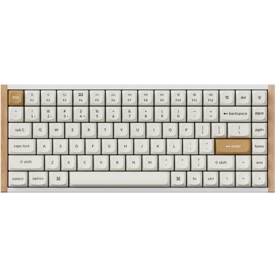 კლავიატურა Keychron K2 K2H-Q1 HE, Gateron Double-Rail Magnetic Nebula, Wireless, RGB, 2.4 GHz, Bluetooth, Type-C, Mechanical Gaming Keyboard, White