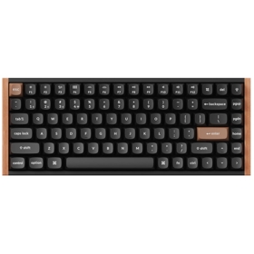 კლავიატურა Keychron K2 K2H-F1 HE, Gateron Double-Rail Magnetic Nebula, Wireless, RGB, 2.4 GHz, Bluetooth, Type-C, Mechanical Gaming Keyboard, Black