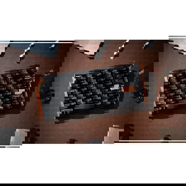 Mechanical Gaming Keyboard Keychron K2 K2H-F1 HE, Gateron Double-Rail Magnetic Nebula, Wireless, RGB, 2.4 GHz, Bluetooth, Type-C, Black