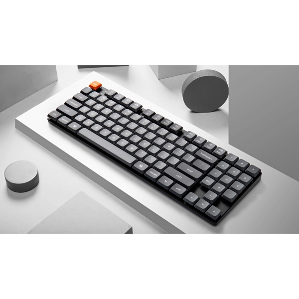 კლავიატურა Keychron K13M-B1 K13 MAX 90Key, K pro Red, Wireless, RGB, 2.4 GHz, Bluetooth, Type-C, Mechanical Gaming Keyboard, Black