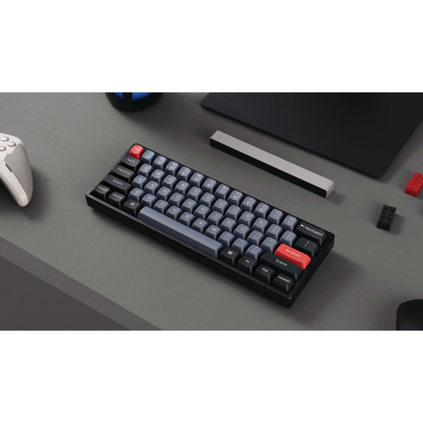 Mechanical Gaming Keyboard Keychron K12P-G3 K12 PRO, K pro Brown, Wireless, Bluetooth, Type-C, Black