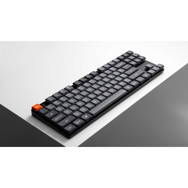 Mechanical Gaming Keyboard Keychron K1M-A3 K1 MAX, K pro Brown, Wireless, 2.4 GHz, Bluetooth, Type-C, Black
