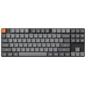 კლავიატურა Keychron K1M-A1 K1 MAX, K pro Red, Wireless, 2.4 GHz, Bluetooth, Type-C, Mechanical Gaming Keyboard, Black