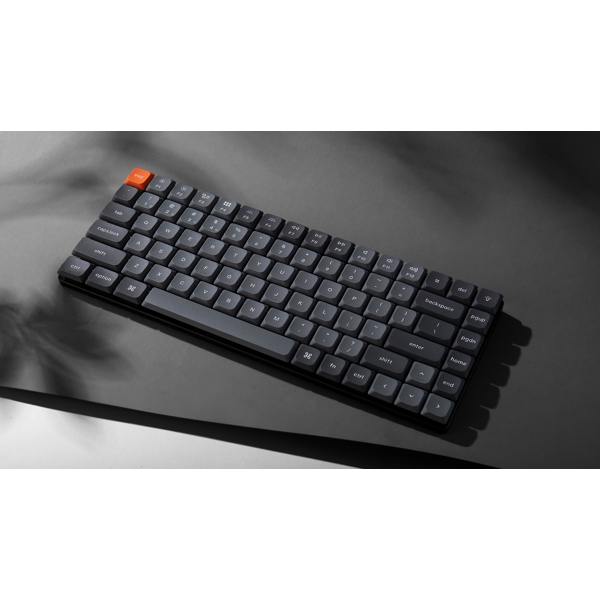 Mechanical Gaming Keyboard Keychron K3M-A3 K3 MAX, K pro Brown, Wireless, 2.4 GHz, Bluetooth, Type-C, Black