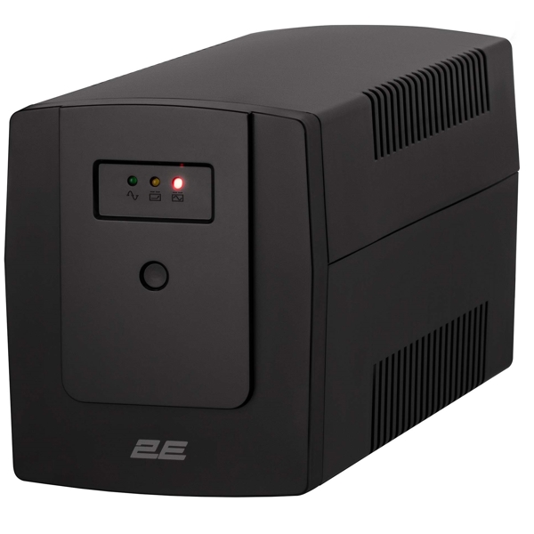 UPS 2E ED1200, 200VA, LED, 3xSchuko, Black