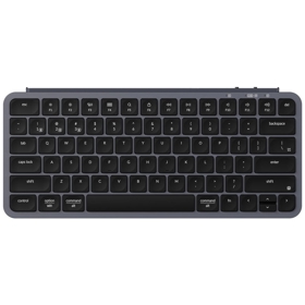 კლავიატურა Keychron B1P-K1 B1 Pro Ultra-Slim, Wireless, 2.4 GHz, Bluetooth, Type-C, Keyboard, Space Gray