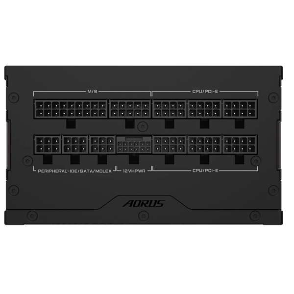 კვების ბლოკი Gigabyte GP-AE1000PM_PG5 AORUS ELITE, 1000W,  80 Plus Platinum, Power Supply, Black